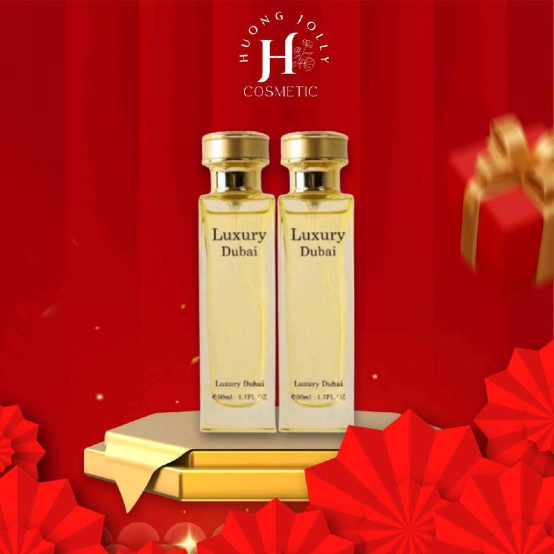   Combo 2 Chai Vàng  Nước Hoa LUXURY DUBAI Chai 50ml - Màu Vàng 