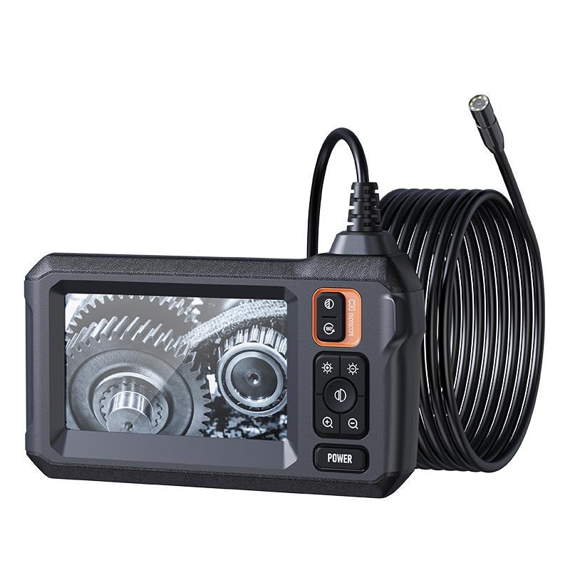 Product Introduction of Industrial Borescope Camera Tool with Illumination, LCD Screen HD Digital Snake Camera Car Accessories, Handheld Waterproof Sewer Inspection Camera with 8 LEDs for Car Repair 11