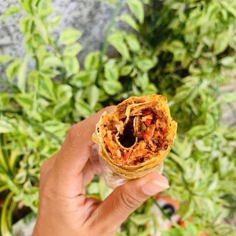 FULL TOPPING - 10 BÁNH TRÁNG NƯỚNG MẮM RUỐC NHÂN MUỐI TÉP CHÀ BÔNG HÀNH PHI ĐẶC SẢN PHAN RANG 3