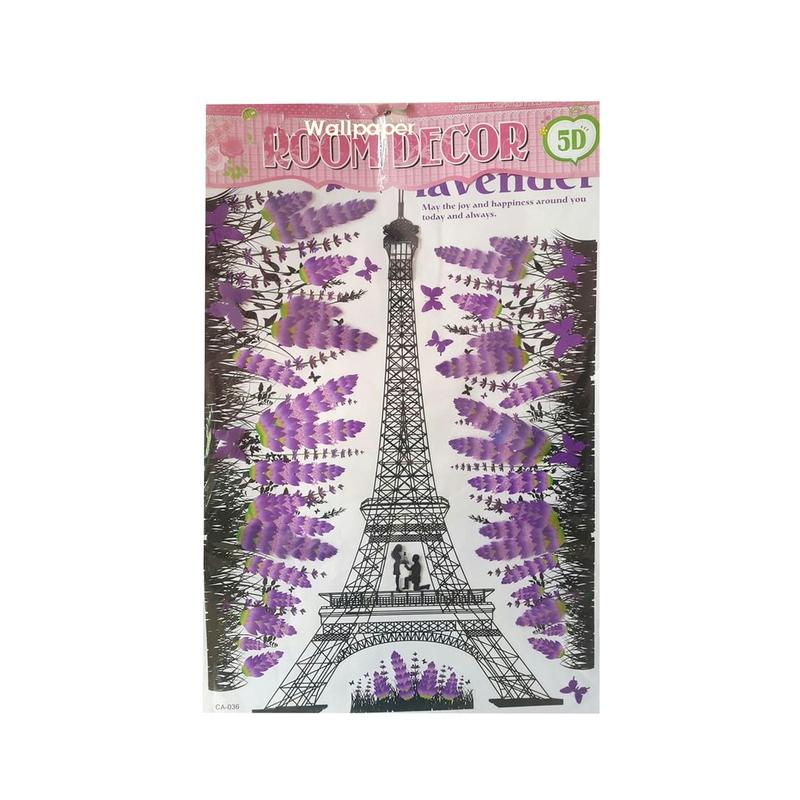 Wallpaper Stiker Ornament Karakter 5D 2