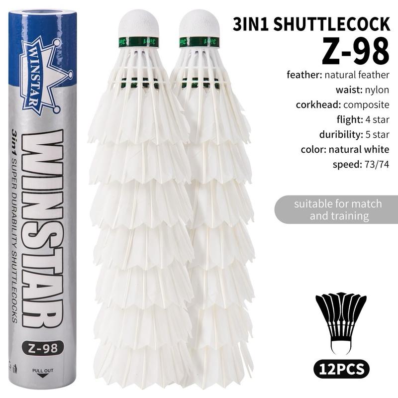  Quả cầu lông Hải âu 3 in 1 tiêu chuẩn thi đấu hộp 12 quả 