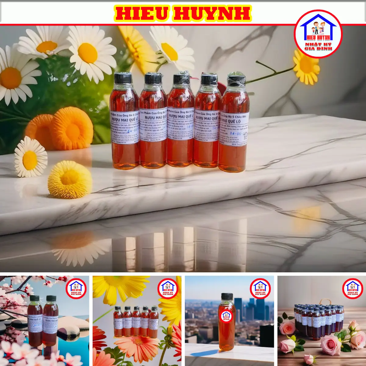 330 ml Mai Quế Lộ Đầy Đủ Vị Thơm Ngon Làm Lạp Xưởng, Làm Bánh Hiệu Ông Bà 5 Châu Đốc