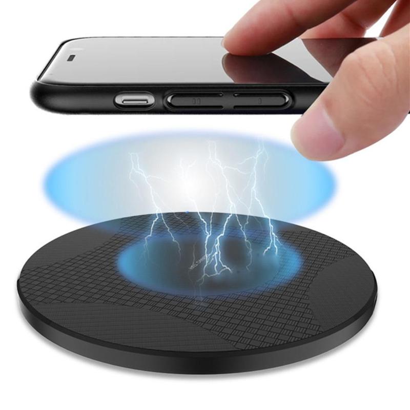 Wireless Charger Pad Stand for Smartphone, Desktop Ultra-thin Mobile Phone Charging Station, Portable Charger for iPhone 15 14 13 12 11 Samsung Xiaomi Phones, Electronic Product, Valentine's Day Gift 8