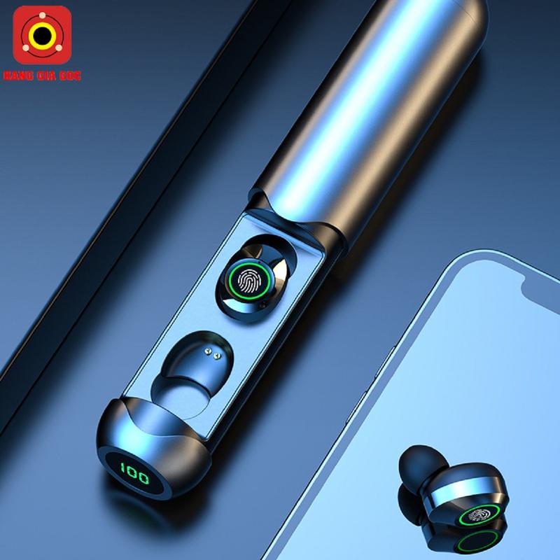 Tai nghe bluetooth 5.3 BQ40 phiên bản mới độ trễ thấp, âm thanh HIFI, Micrô tích hợp, Khử tiếng ồn tự động cao cấp Nhét Tai Nghe Nhạc Earphone