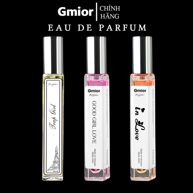Combo 3 Lọ Nước Hoa Nữ Good Girl Love, Trap Girl, In Love 10ml Chính Hãng Perfume Tinh Dầu Cosmetic Xịt Thơm Women