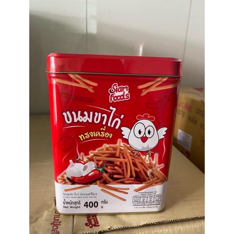 ￼Bánh Que Cọng Gà Cay Thái Lan Siam Foods 400g 1