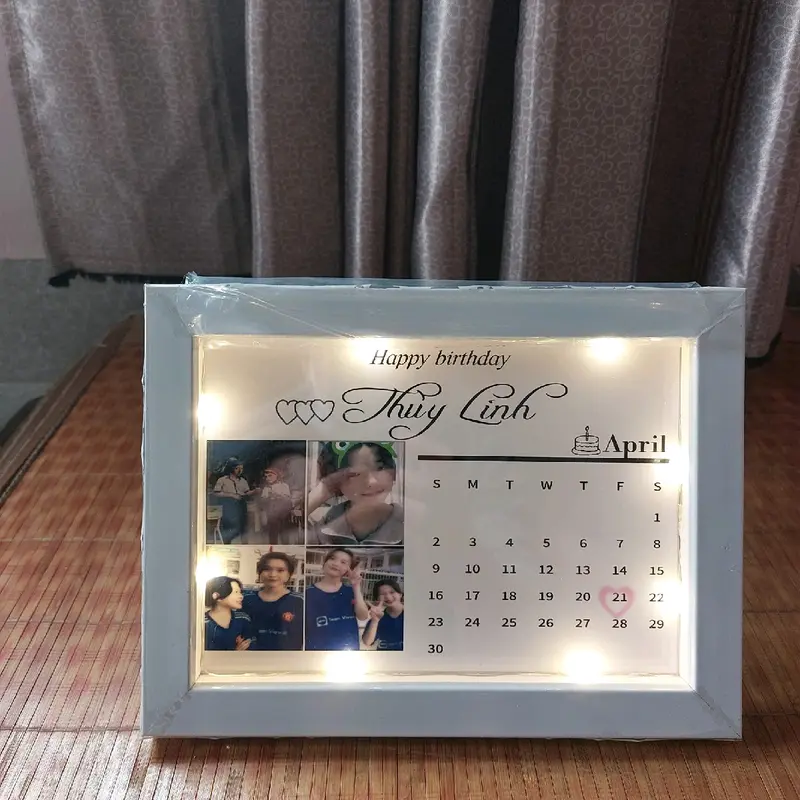 Khung Hộp 3D Sâu Lòng - Có Đèn Leb và In Ảnh Chủ Đề Theo Yêu Cầu Decor Khung Tranh Treo Tường Decor Phòng 6