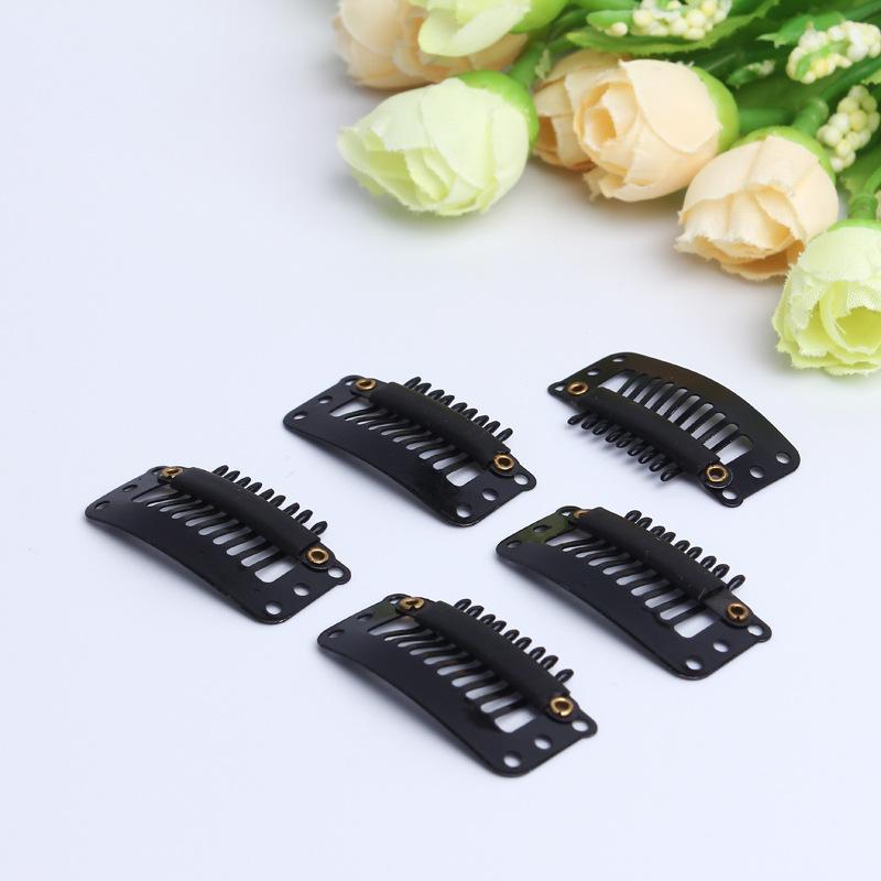 Product Introduction of DIY not easy to rust 3.2 cm carbon steel-tooth water drop wig clip wig BB clip pet clip 6