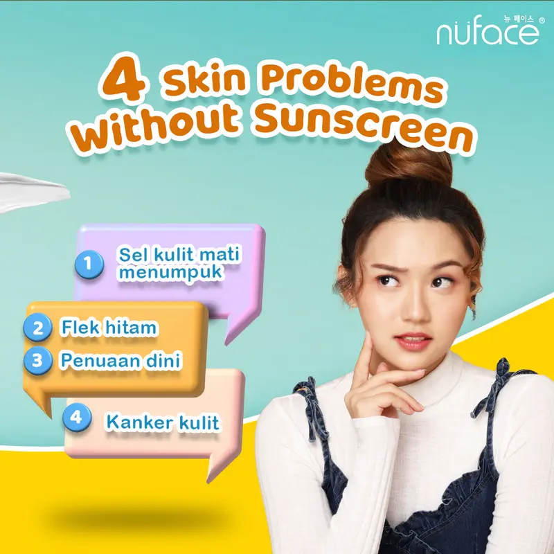 [2IN1] Nuface Sunscreen Cover Me Sun Shield (SPF 30 + SPF 30 Tone Up) 2