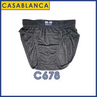 Gambar Casablanca C678 Celana Dalam Pria Dewasa Isi 3 Casual Katun Model Segi Tiga Nyaman Segitiga - S dari CasablancaWear Kota Administrasi Jakarta Barat 3 Tokopedia