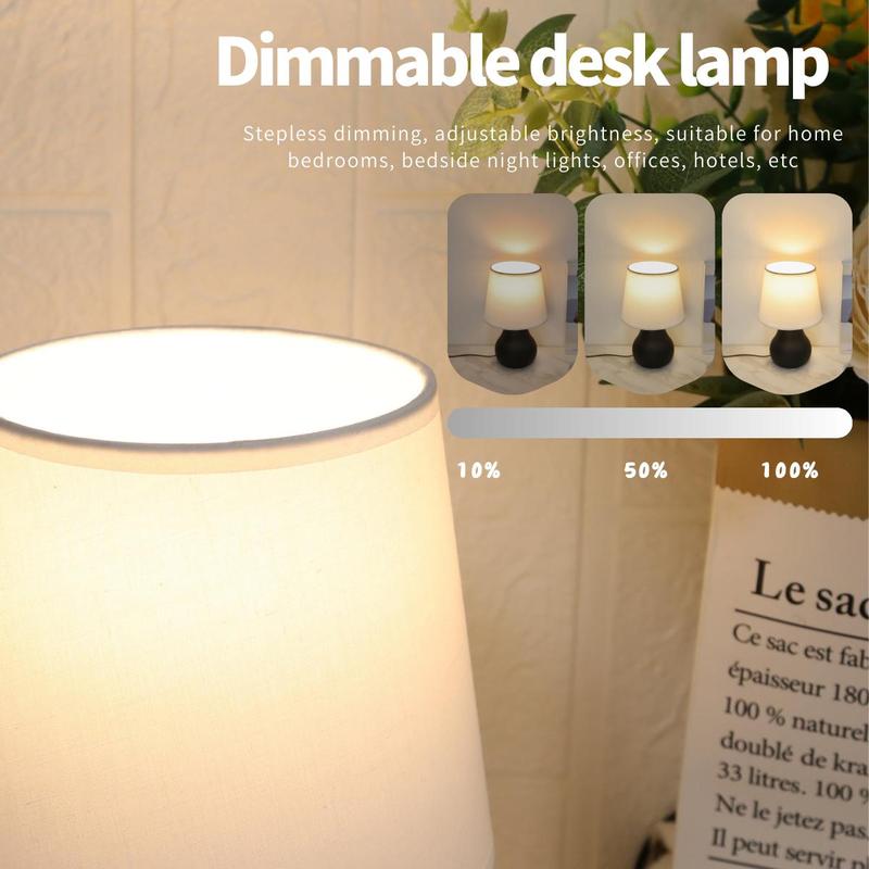 USB Powered Table Lamp, 1 Count Modern Creative LED Desk Lamp, Dimmable Night Light, Suitable for Bedroom, Restaurant, Living Room 7