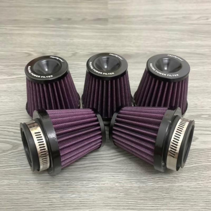 Lọc trụ nhỏ KN kiểu Bánh Ú kèm co chỉnh dùng cho sirius, wave , Dream , Exciter 135...Lọc gió phụ Tùng