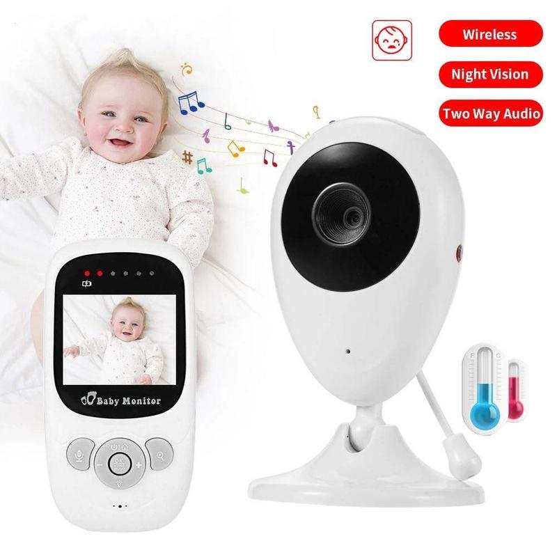 Baby Monitor Sp880 Night Vision Temperature Lullabies Intercom - TikTok ...