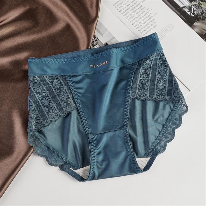 Product Introduction of Đồ Lót Ren Không Đường May, Dành Cho Phụ Nữ, Giá Cả Phải Chăng, Ren Satin Sang Trọng, Cạp Cao Giữa, Thoáng Khí, Làm Bằng Lụa Lạnh Mùa Hè, Ngầu Và Thoải Mái, Thân Thiện Với Làn Da 27