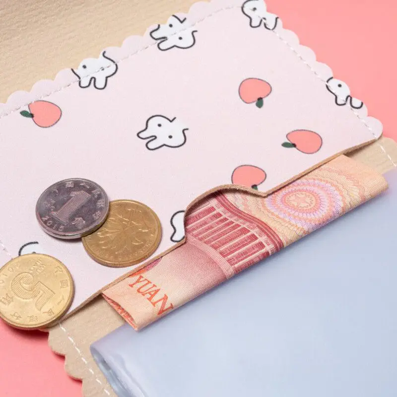 [Cartoon Cute Design] Handheld Bag Business Card Holder Ins New Integrated Bank Card Bag Document Bag Anti-Degaussing Compact 2025 Lightweight