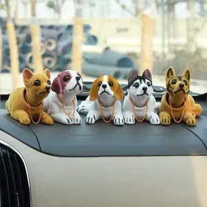 REDFIRE TOYS HIASAN DASBOARD MOBIL ANJING KEPALA GOYANG NODDING DOG CAT RABBIT TURTLE TIGER