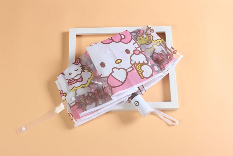 Product Introduction of Ô Trong Suốt Kuromi Hai Chiều Phong Cách Nhật Bản Mềm Mại Cho Bé Gái, Phim Hoạt Hình Anime Kuromi, Nhân Vật Nổi Tiếng Trên Internet Cinnamoroll Babycinnamoroll, Gấp Gọn, Thích Hợp Cho Học Sinh, Năm 2024 1