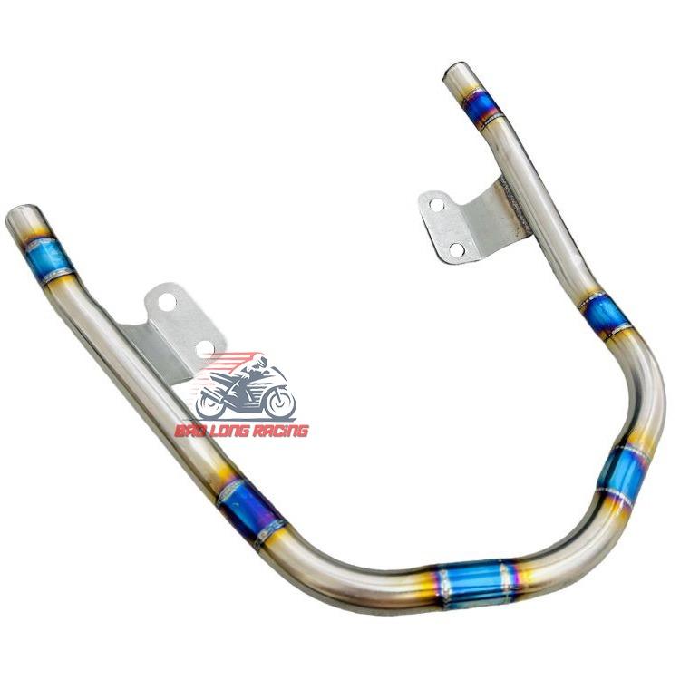  Cảng Sau INOX chạy Vảy Cá V2 7 màu Titan gắn xe máy Wave A110 Blade S110 RSX RS100 WAVE A100 