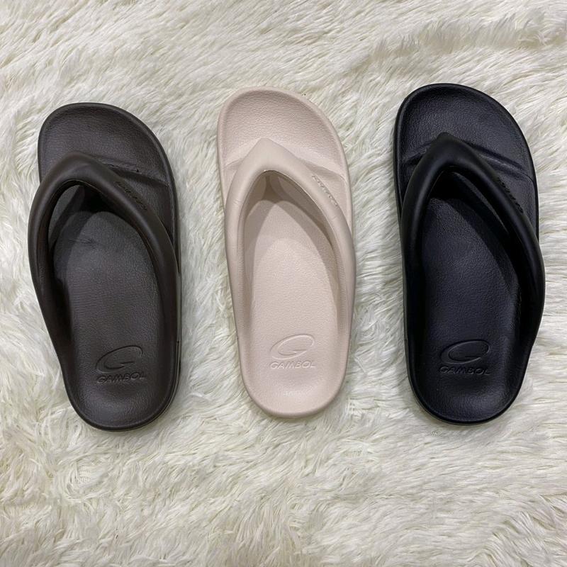 Gambol Nữ GW41141,dép xỏ ngón,quai đúc liền từ cao su non,mềm nhẹ chuẩn thái lan DéP