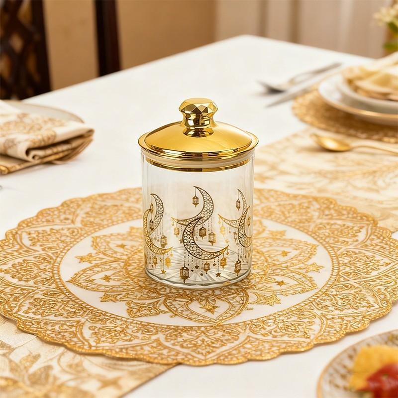 PERFECT 3Pcs/Set Toples Penyimpanan Toples Kue Lebaran Ramadan Look Mewah Aesthetic Snack Toples Penyimpanan Toples Emas Full Tutup Kedap Udara PERFECT 3Pcs/Set Toples Penyimpanan Toples Kue Lebaran Ramadan Look Mewah Aesthetic Snack Toples Penyimpanan Toples Emas Full Tutup Kedap Udara