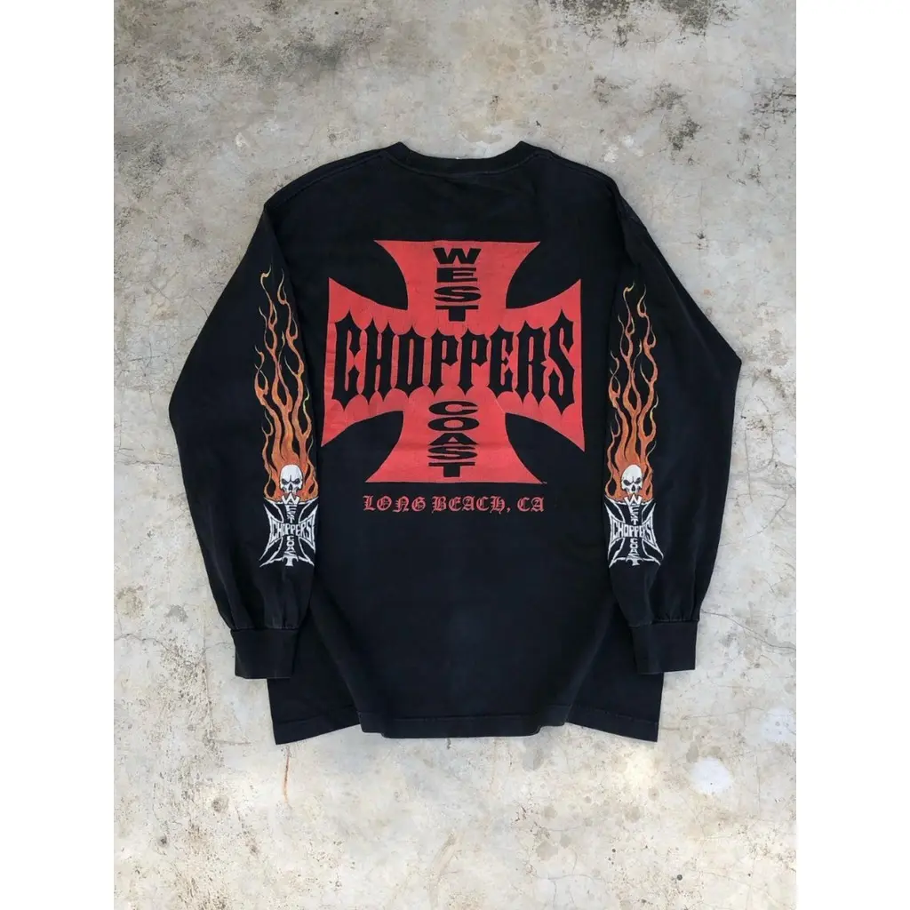 American Vintage Cool Cotton Long-Sleeved T-Shirt Retro oversize Youth Popular Top Menswear Original Lingerie Streetwear Crewneck Casual Black Color Longsleeve