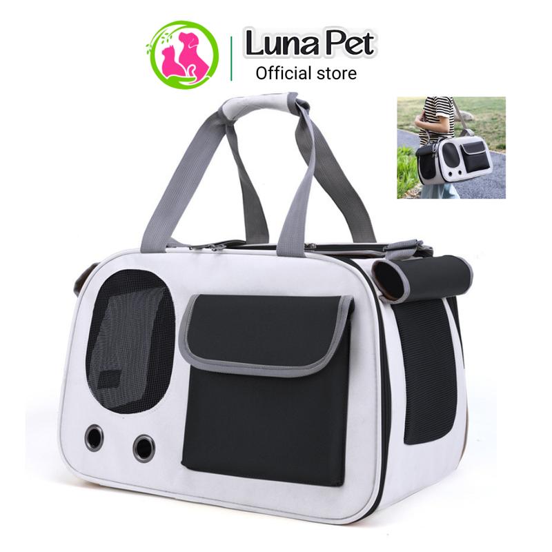 Túi vận chuyển chó mèo Luna Pet TVC06, Túi xách, túi đựng thú cưng vận chuyển đi xa tiện lợi
