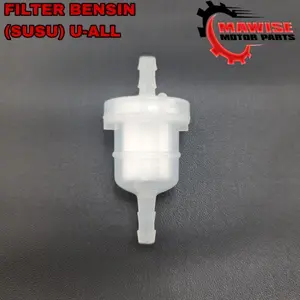 FILTER BENSIN (SUSU) U ALL - SARINGAN FILTER BENSIN UNIVERSAL PUTIH SUSU POLOS