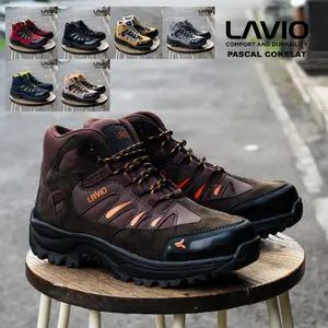 Sepatu Safety Boots Lavio Pascal Safety Outdoor Hiking Proyek