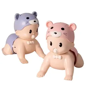 TokoYoyo Mainan Edukasi Anak Bayi Balita Boneka Merangkak dengan Musik dan Suara Toys Belajar Doll Plastik