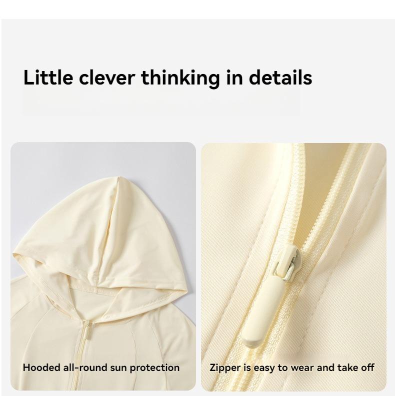 Product Introduction of Outdoor Ice Silk Sun Protection Clothing with Pocket, New UV-Proof Sunshade Light Sun-Protective Clothing, Outdoor Sports Thin Section Hooded Jacket 15
