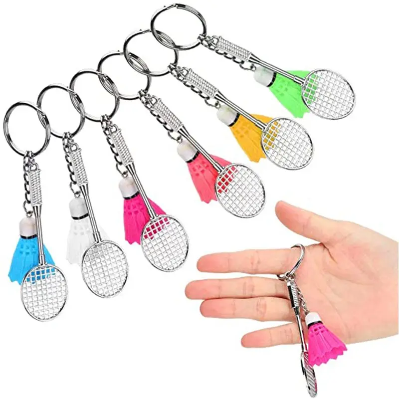 [DSGF] Badminton keychain pendant mini badminton shuttlecock key chain