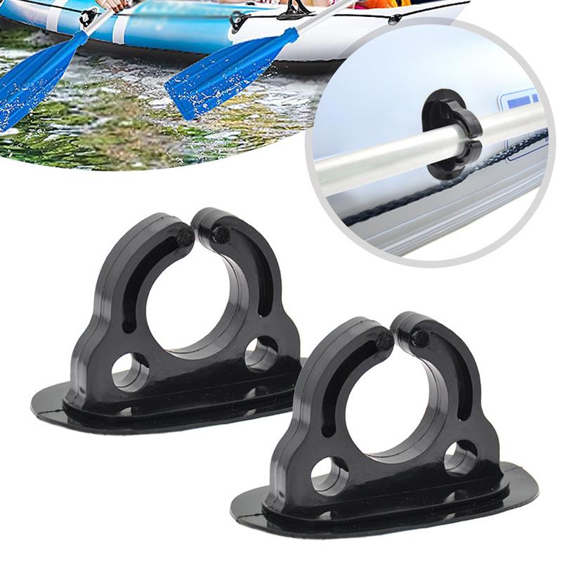 2Pcs Rubber Paddle Storage Holder Boat Paddle Holder Clips Oar Keeper for Kayaks Canoes Rowing Boats Inflatable Boat #473271 0