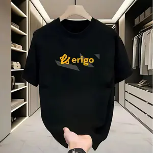 【Outlets 24S Katun 100% 】Kaos Pria Wanita Erigo Style Katun Premium Distro Oversize Minimalis Casual Trend Kekinian