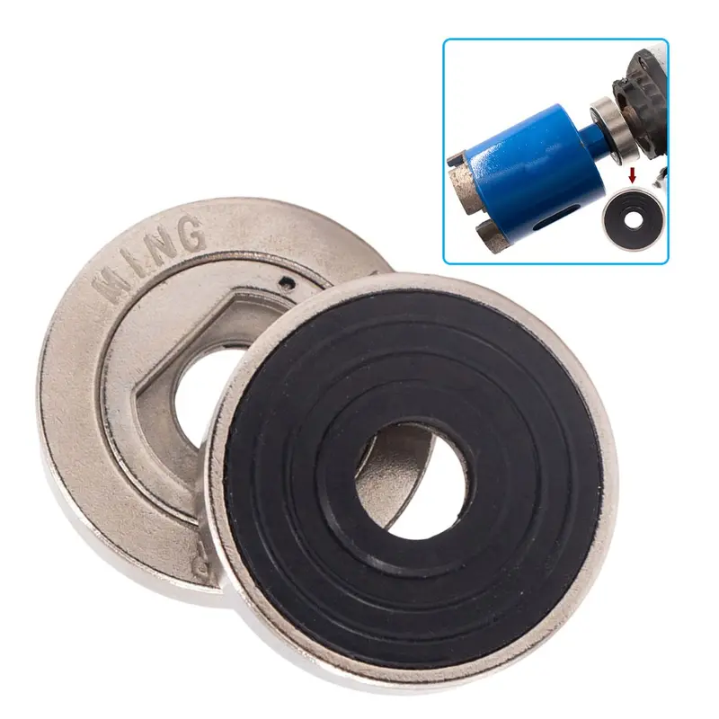 Máy xay tự khóa tháo nhanh, Tấm ép mặt bích, Đai ốc Power Chuck, Loại 100 2