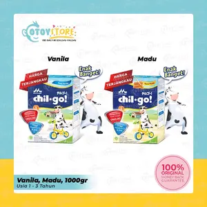 Chil Go Powder 1+ Vanila Madu 950 Gram / Susu Chilgo Vanilla 950g