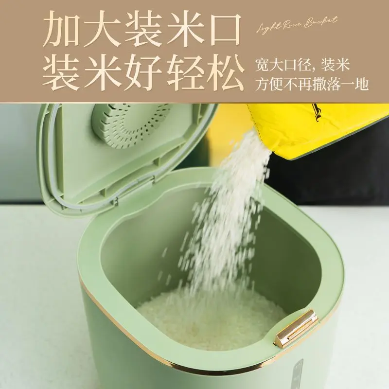 Thùng Gạo, Kín Và Chống Ẩm, Chống Nấm Mốc Và Chống Côn Trùng, Thích Hợp Cho Thực Phẩm Gia Dụng, Cấp Thực Phẩm, Hộp Đựng Cơm, Hộp Đựng Ngũ Cốc, Chất Liệu Cấp Thực Phẩm 8
