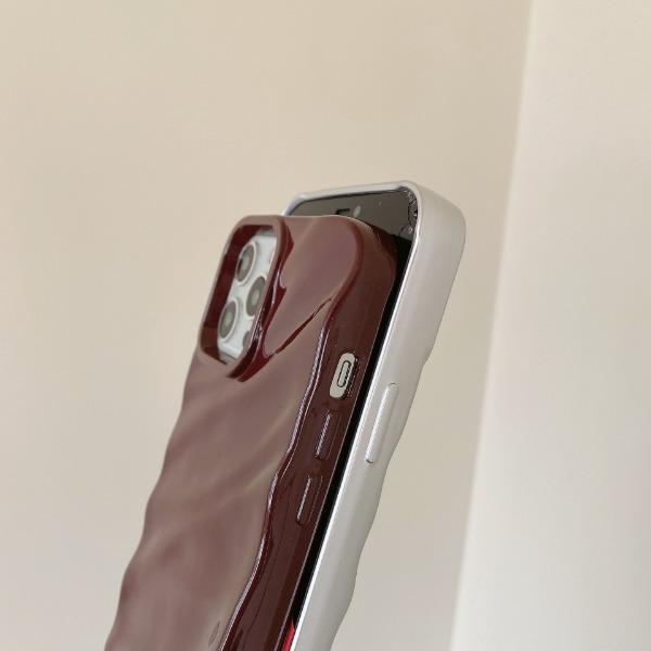 Product Introduction of Three-dimensional pleated wavy pattern for Apple 15promax/15pro/15/14/14 promax/14pro/13promax/13/13pro/12/12promax/12pro/11 mobile phone case 7