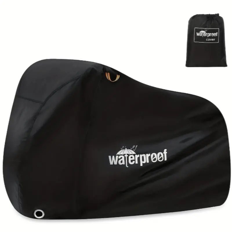 Bike Packing Bag, Waterproof Bike Cover, Windproof & UV Protective Bike Cover, Dustproof Bike Storage Bag for Outdoor Cycling