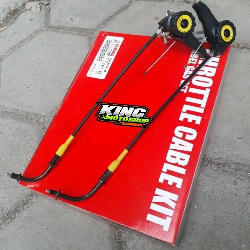Setelan tarikan pompa oli samping rx king L hitam