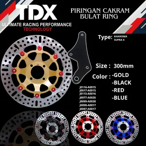PIRINGAN CAKRAM BULAT RING 300MMPLUS BREKET PNP SUPRA X KHARISMA PIRINGAN CAKRAM BESAR SUPRA DAN KHARISMA