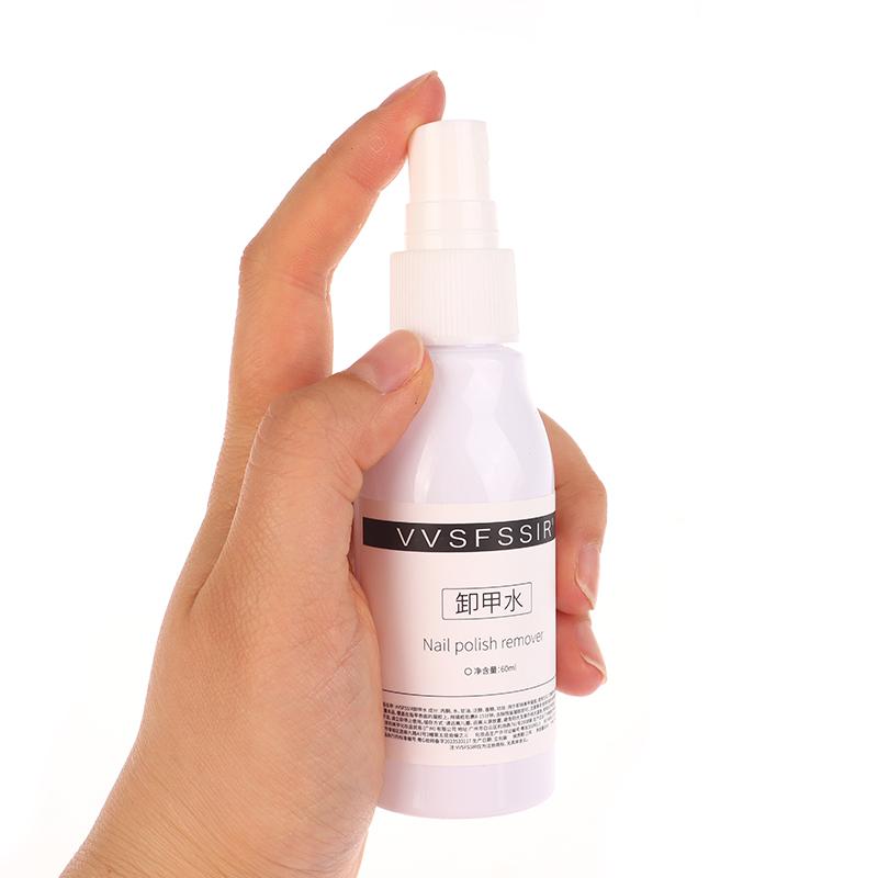 Product Introduction of 60ml Spray Type Nail UV Gel Polish Burst Magic Remove Gel Liquid Surface Layer Acrylic Clean Degreaser For nails Surface Clean 26