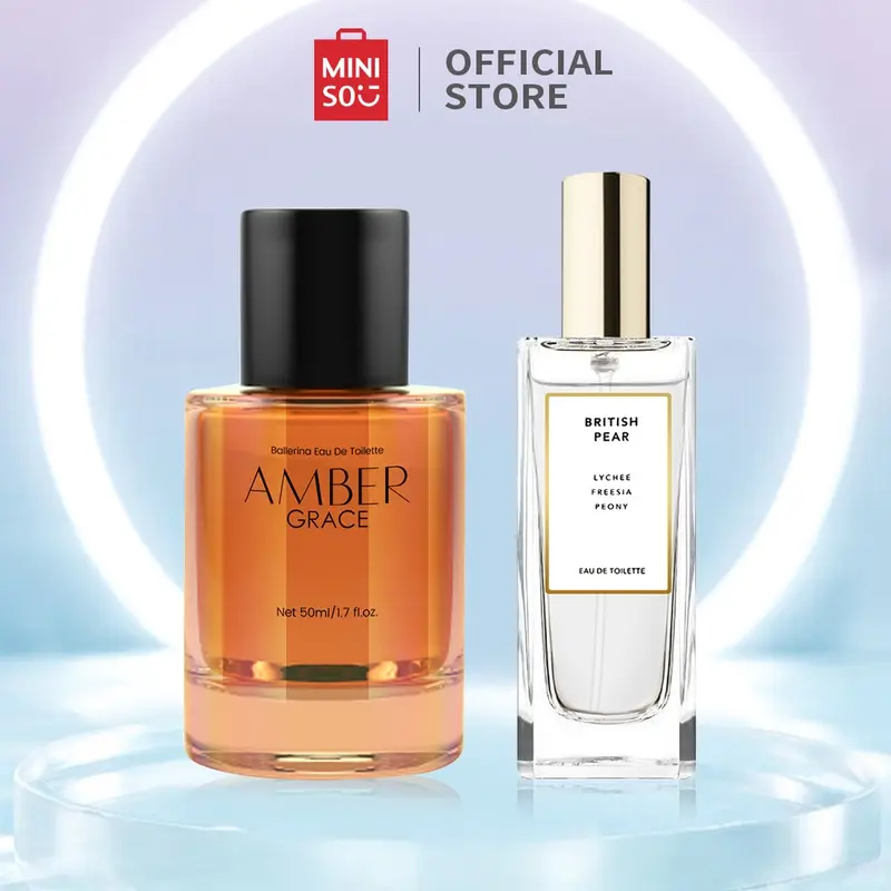 【FIRST DATE BUNDLE】MINISO Amber Grace + British Pear Official Parfum Wanita 0