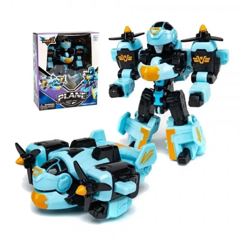 Đồ Chơi Robot Biến Hình Máy Bay Chiến Đấu 2 Trong 1 Cho Trẻ Em/Đồ Chơi Mô Hình Robot Máy Bay Siêu Biến Hình Cho Bé Trai 2