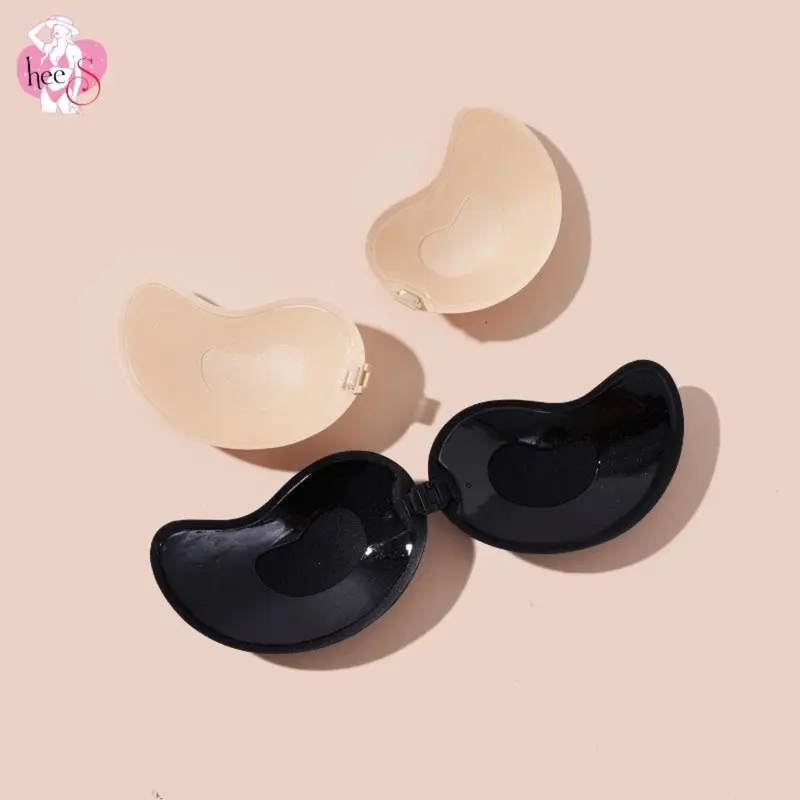 Áo Dán Nâng Ngực Cài Trước Tạo Khe Gợi Cảm HEES - 0011 Bra Nữ Women  Tua Rua Top mieng  dan 3