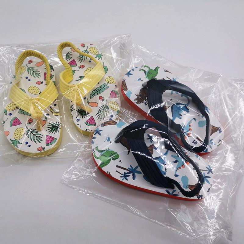 Product Introduction of [New Model] AG SHOP Summer New Children's Slippers Flip-Flops Boys Girls Shoes Beach Shoes Baby Shoes Thong Sandals ✨ [Angel] ✨ 29