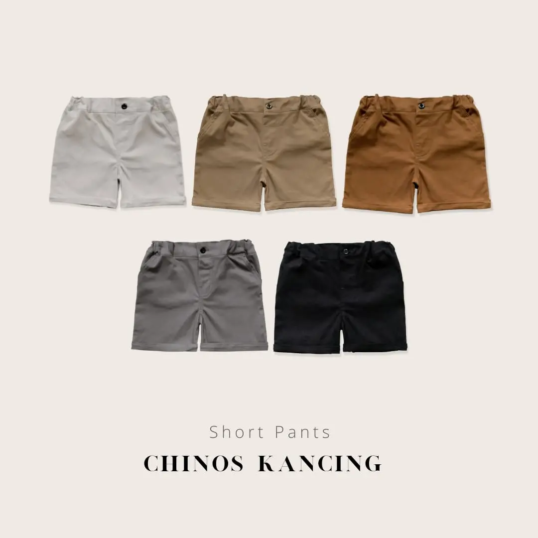 Short Pants Chinos Kancing Anak by Kidsmate | Celana Pendek Anak