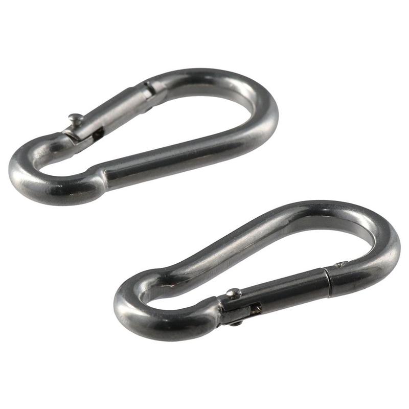 Product Introduction of haesdo 1/5Set Mount Hook Wall U Boat Pad Mount Snap Hook U Hooks Pad Eye Plate Stainless Steel 19