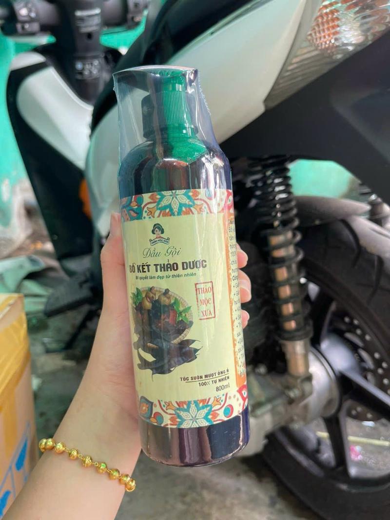 Product Introduction of [3 chai gội] Combo 3 chai Dầu gội Bồ kết thảo dược 800ml Nữ dầu  gội 2