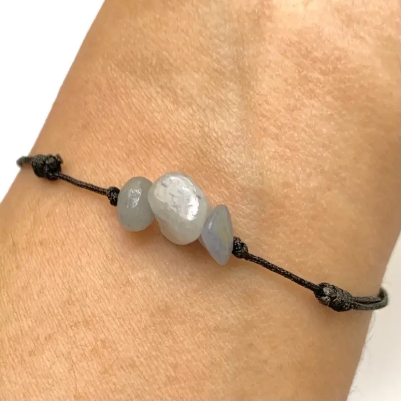 ZODIAC FRIENDSHIP ASTROLOGICAL STONE BRACELET GELANG COUPLE PERSAHABATAN KOREA BATU ALAM ZODIAK 1