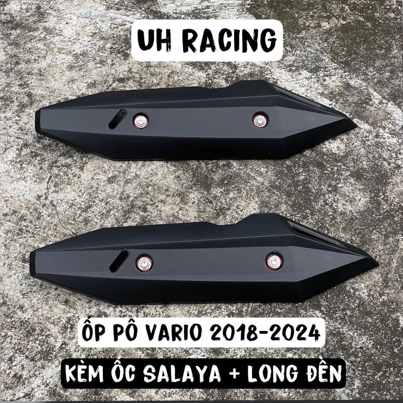 MUA FULL TẶNG ỐC + MÓC TREO TITAN Ốp pô Vario 125-150 Vision sài chung kèm ốc đời 2018,2019,2020,2021,2022,2023,2024,2025 Phụ kiện phụ tùng UH Racing